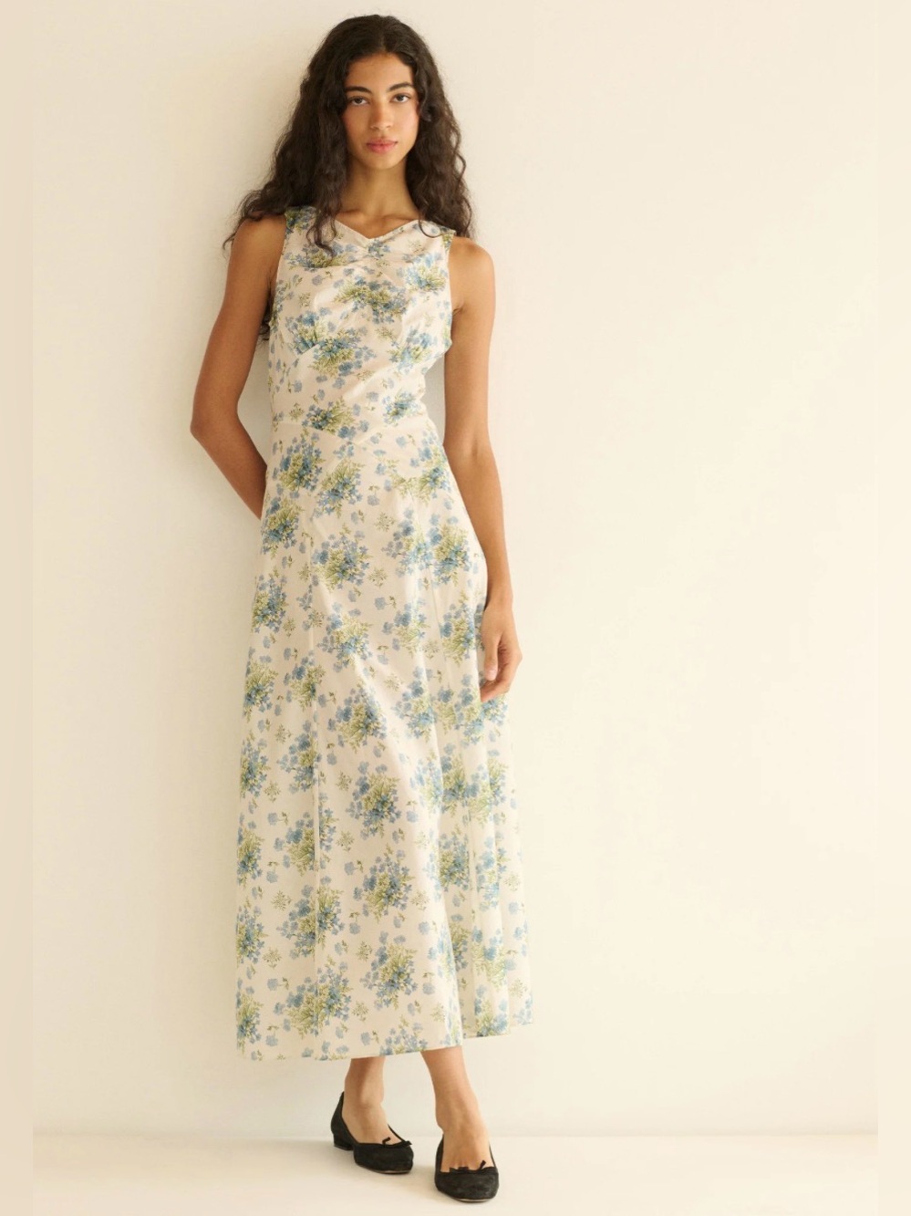 NWOT Doen Bruna Dress in Crème Lantana Floral